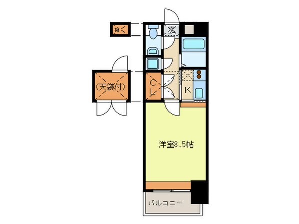 エステ－トモア浄水通りの物件間取画像